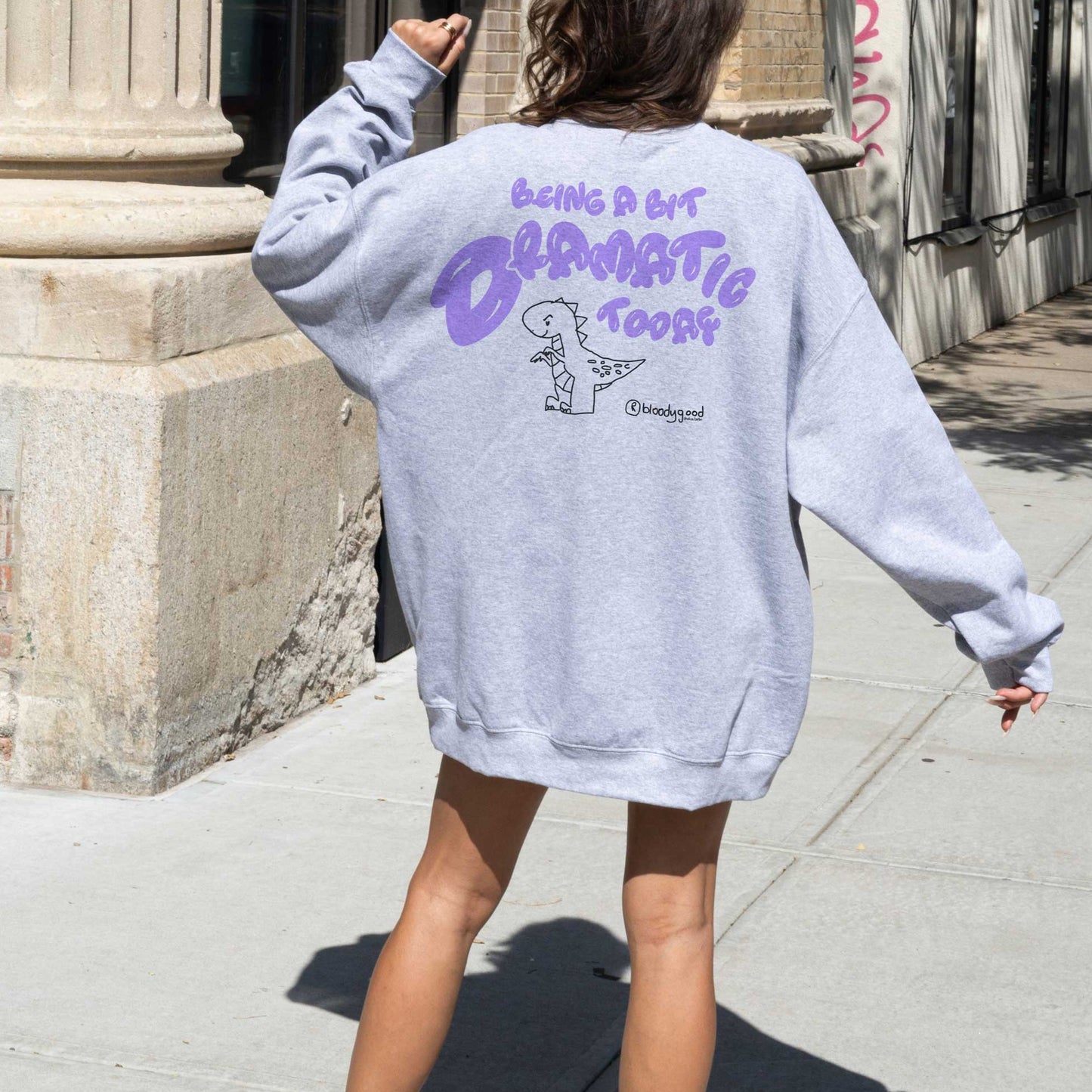 A Bit Dramatic - Oversized Sweatshirt Unisex