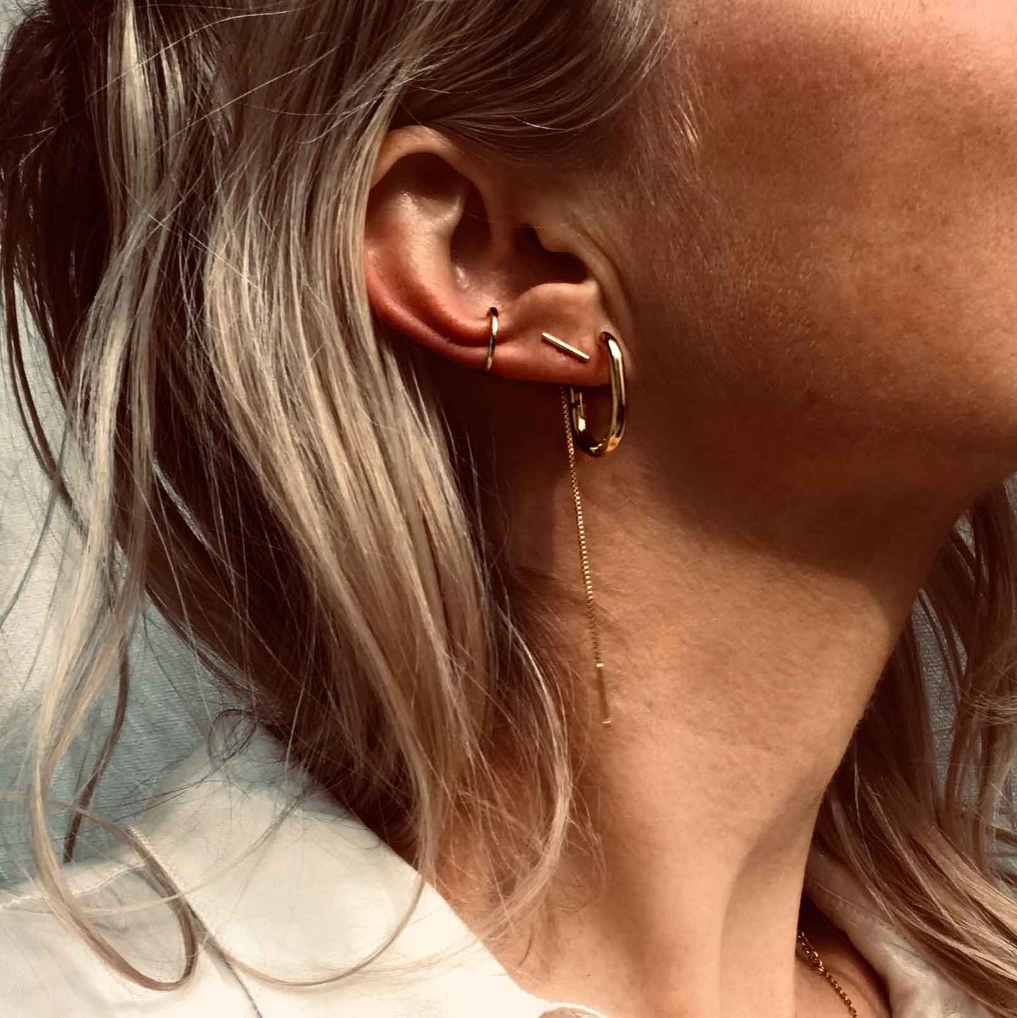 In Case Of Apocalypse - Threader Earrings