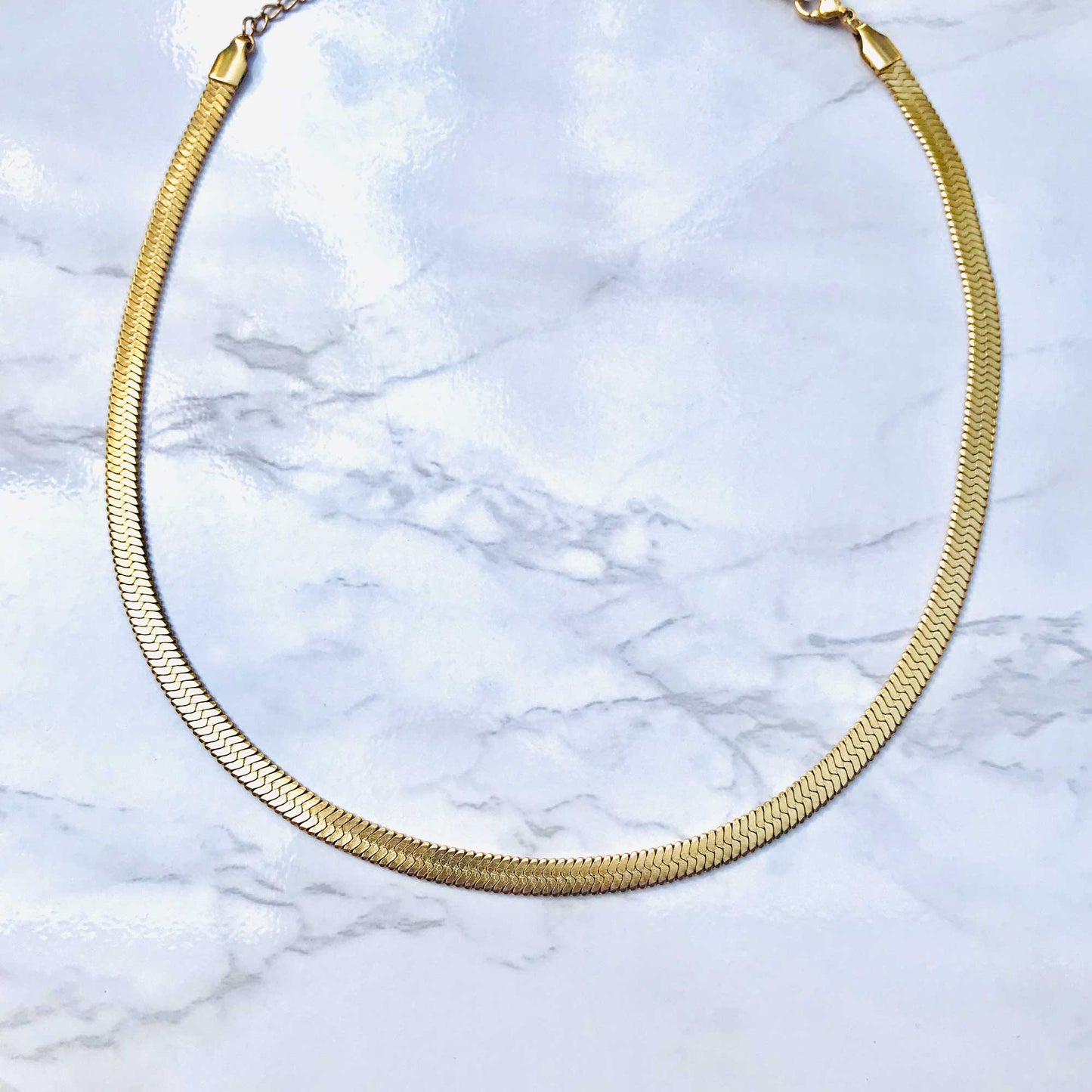 3,2,1...do it - Herringbone Necklace