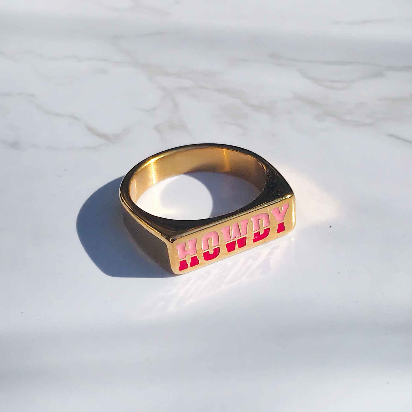 Howdy! - Statement Ring