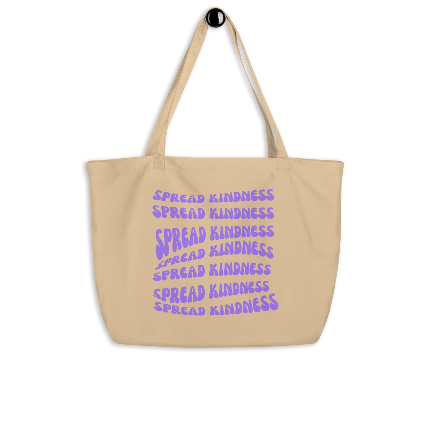 Large organic tote bag